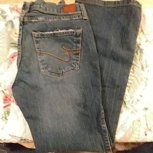 NWOT Distressed Flared Tommy Jeans
